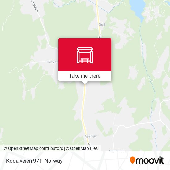 Kodalveien 971 map