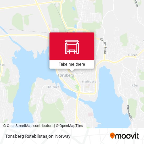 Tønsberg Rutebilstasjon map