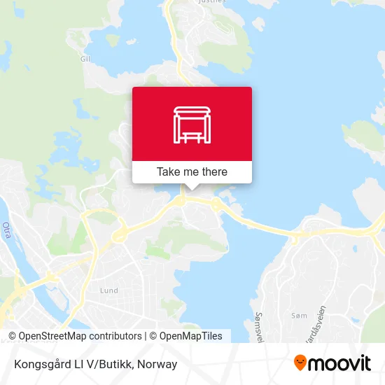 Kongsgård Ll V/Butikk map