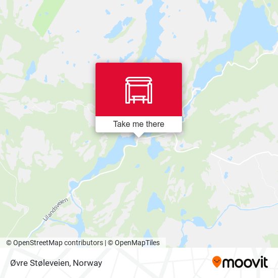 Øvre Støleveien map