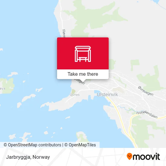 Jarbryggja map
