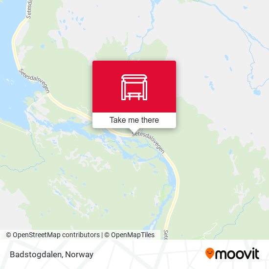 Badstogdalen map