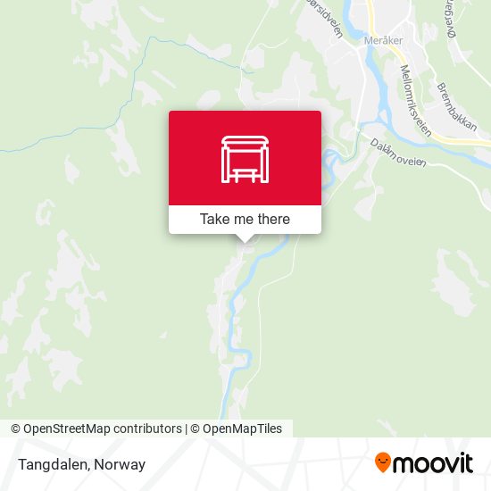 Tangdalen map