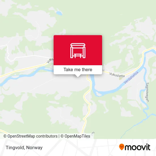 Tingvold map