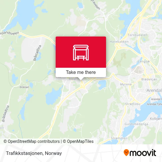 Trafikkstasjonen map
