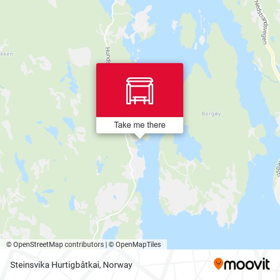 Steinsvika Hurtigbåtkai map