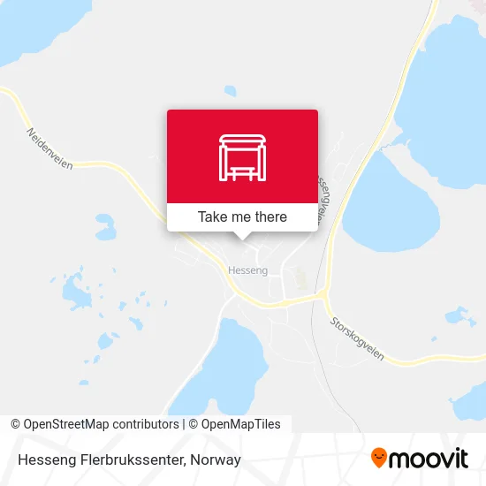 Hesseng Flerbrukssenter map