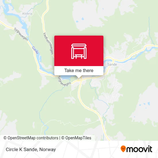 Circle K Sande map