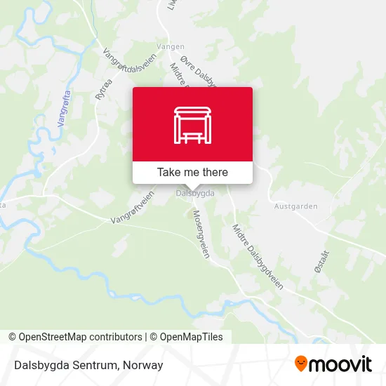 Dalsbygda Sentrum map