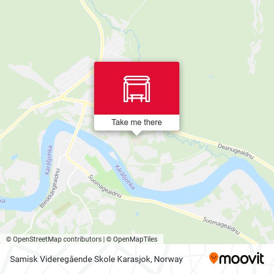 Samisk Videregående Skole Karasjok map