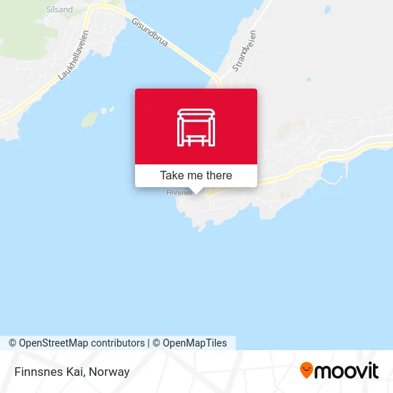 Finnsnes Kai map