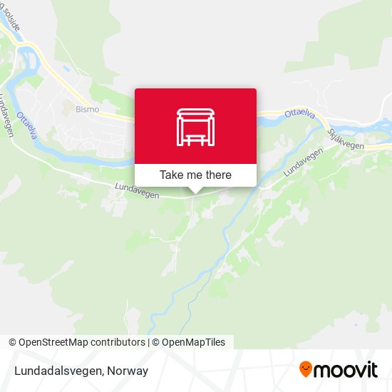 Lundadalsvegen map