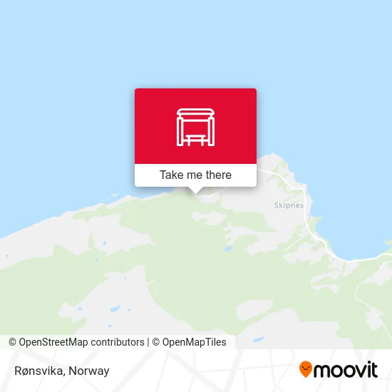 Rønsvika map