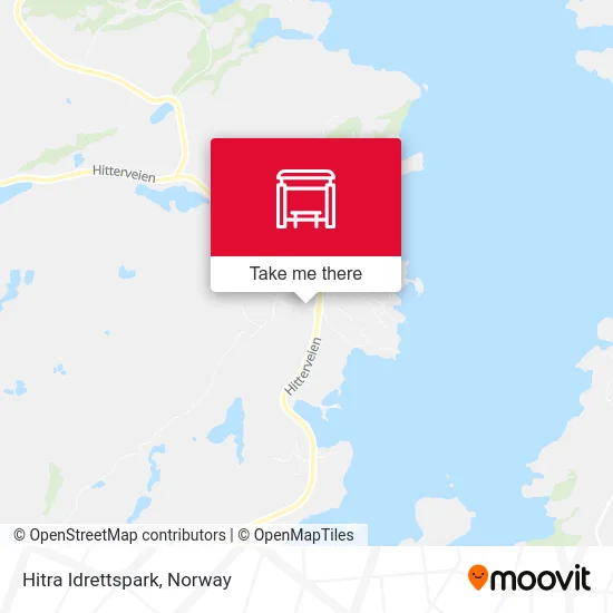 Hitra Idrettspark map