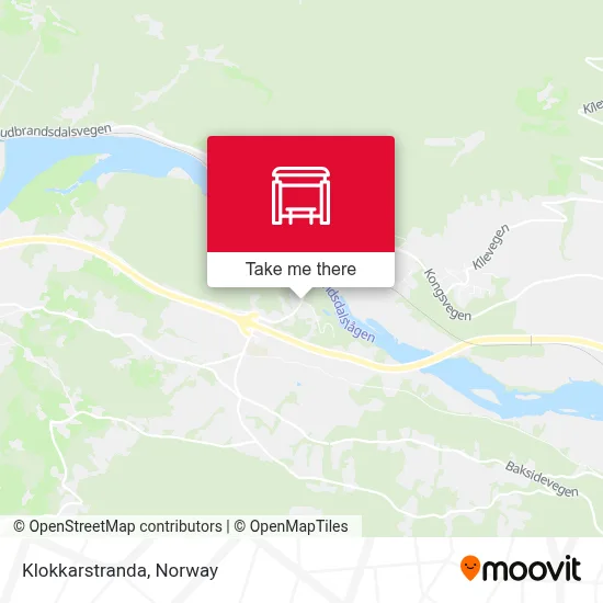 Klokkarstranda map