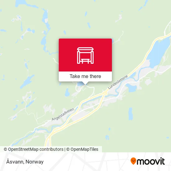 Åsvann map