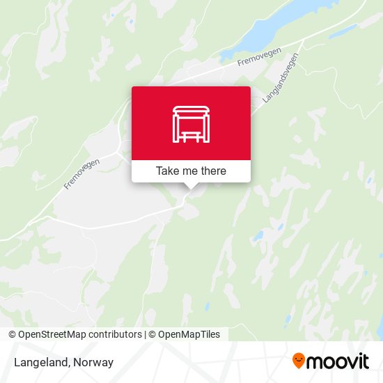 Langeland map