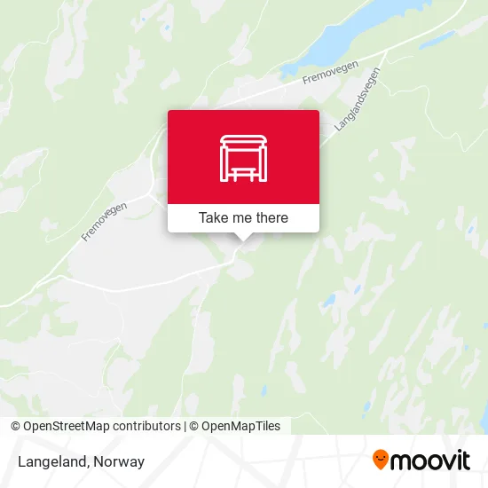 Langeland map