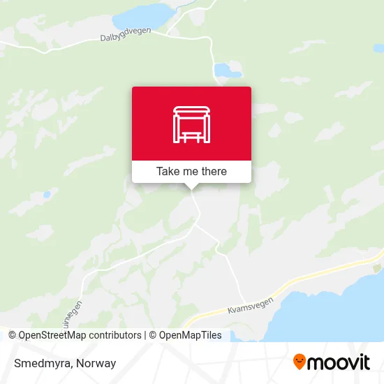 Smedmyra map