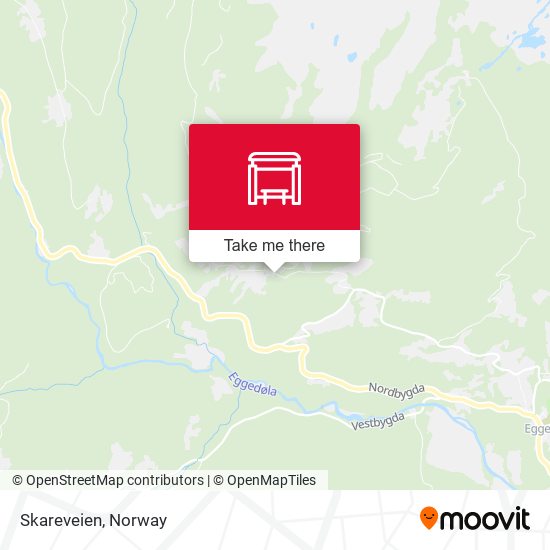 Skareveien map