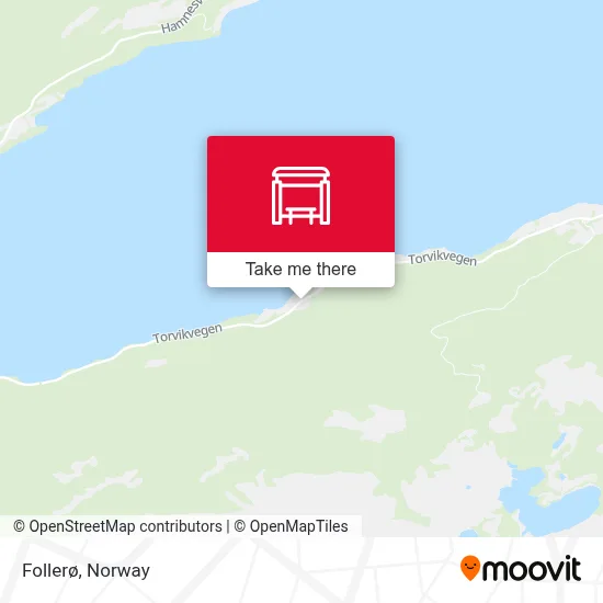 Follerø map