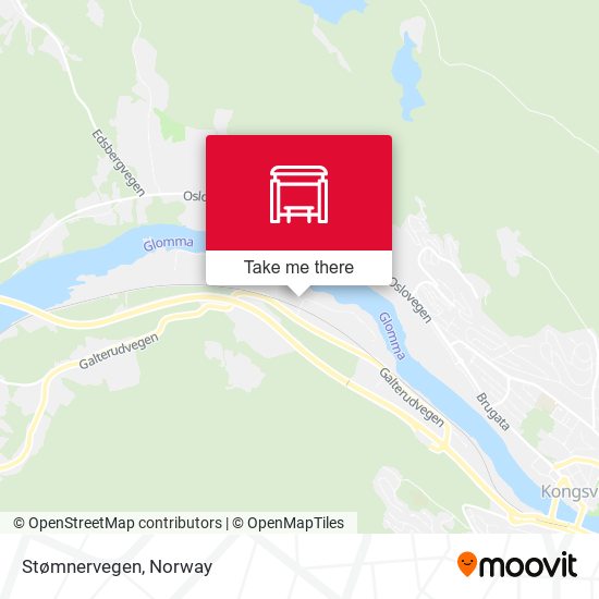 Stømnervegen map