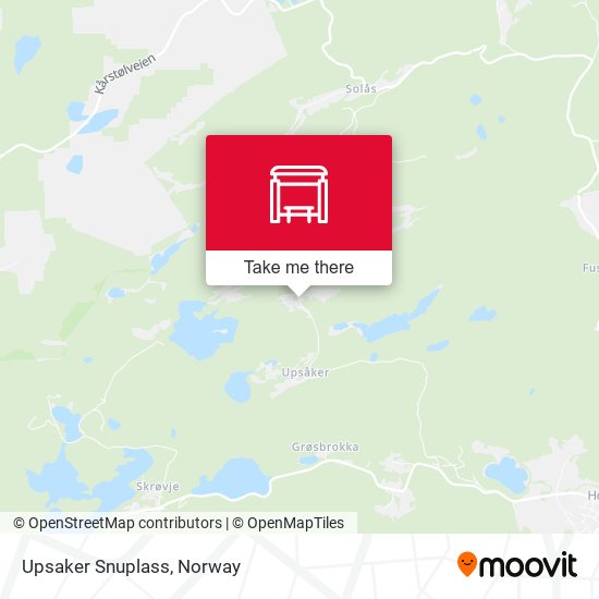 Upsaker Snuplass map