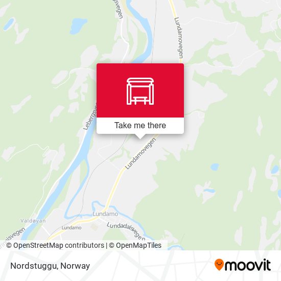 Nordstuggu map