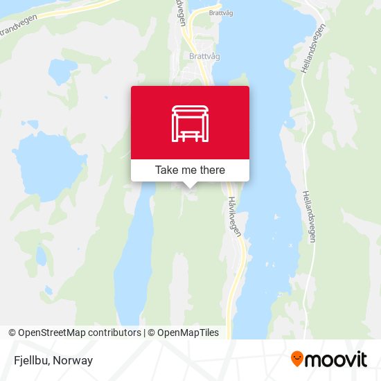 Fjellbu map