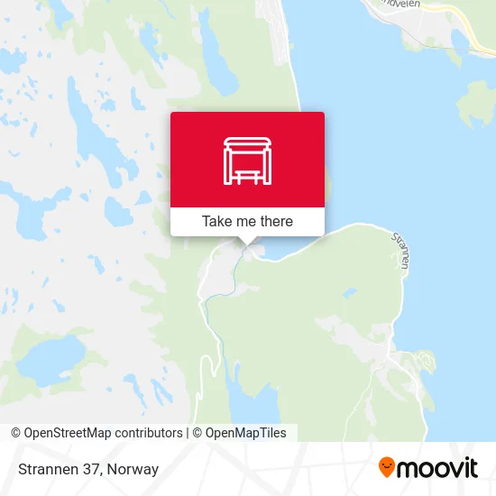 Strannen 37 map