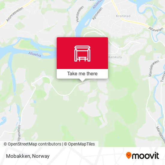 Mobakken map