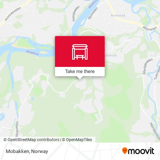 Mobakken map