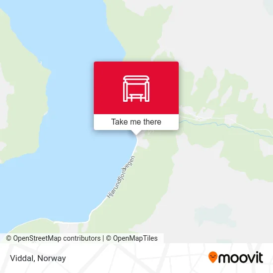 Viddal map
