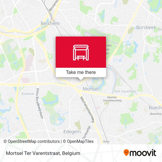 Mortsel Ter Varentstraat map