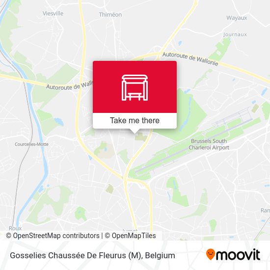 Gosselies Chaussée De Fleurus (M) map