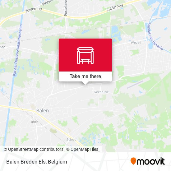 Balen Breden Els map