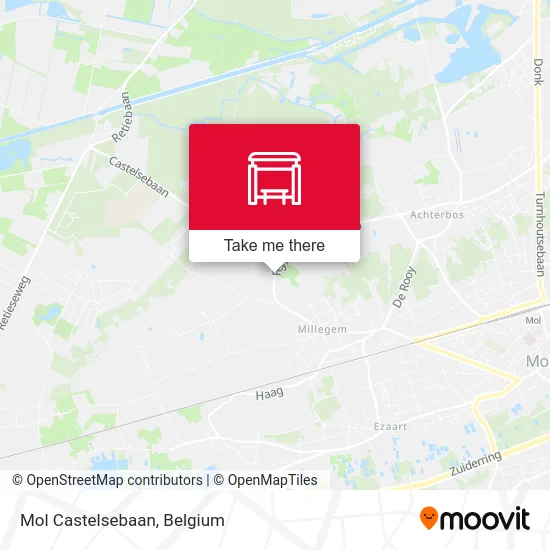 Mol Castelse Road map