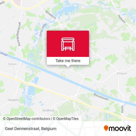 Geel Dennenstraat plan