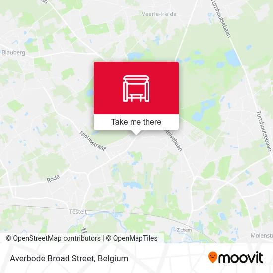 Averbode Broad Street map