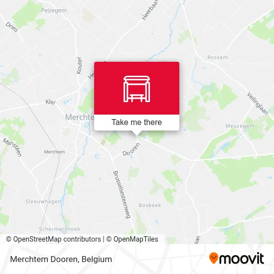 Merchtem Dooren map