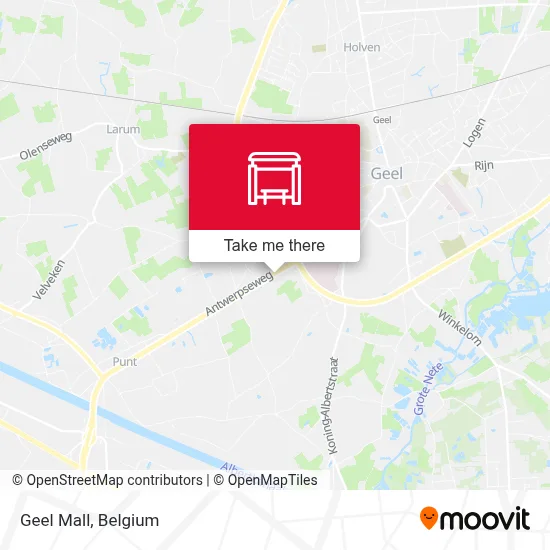 Geel Mall map