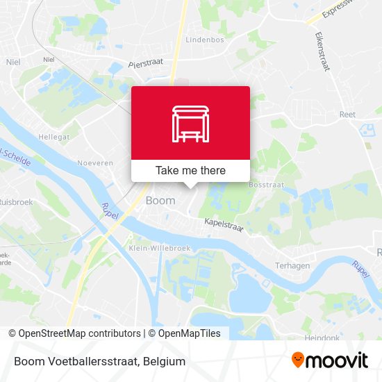 Boom Voetballersstraat map