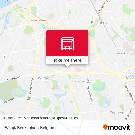 Wilrijk Beukenlaan plan