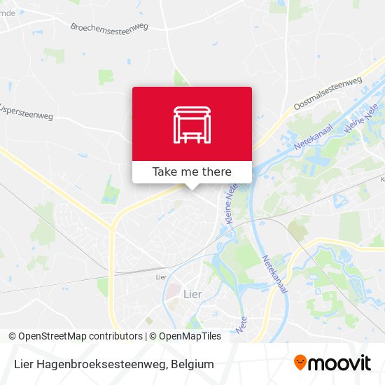 Lier Hagenbroeksesteenweg plan