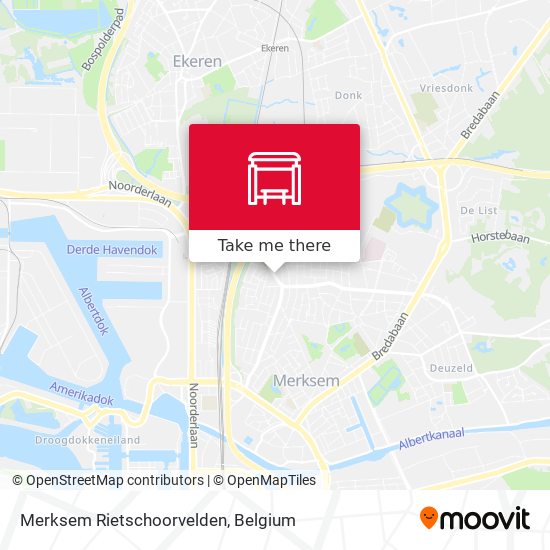 Merksem Rietschoorvelden plan