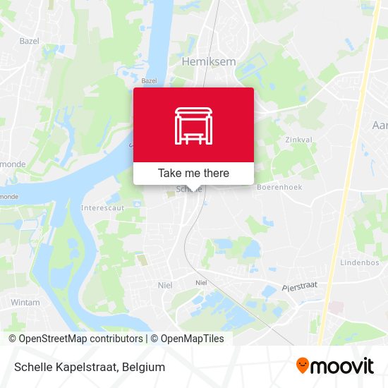 Schelle Kapelstraat map
