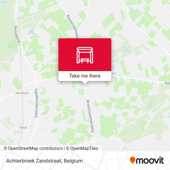 Achterbroek Zandstraat plan