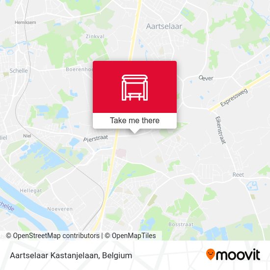 Aartselaar Kastanjelaan plan