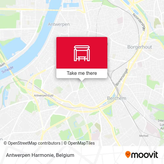 Antwerpen Harmonie map