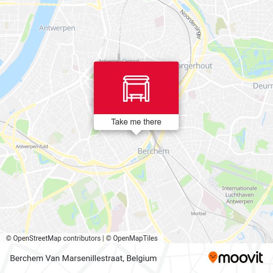 Berchem Van Marsenillestraat plan